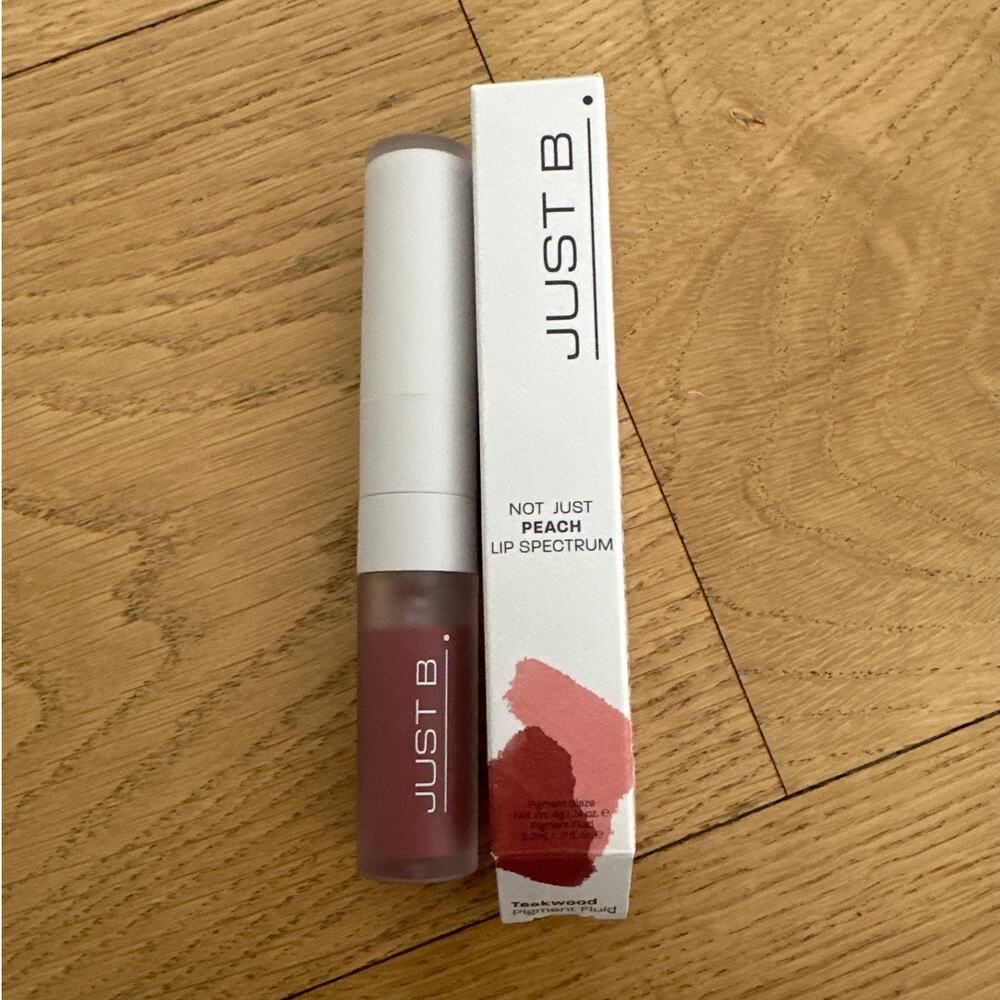 Just B - Not Just Peach Spectrum Teakwood Pigment Fluid Grapefruit Pink Glaze